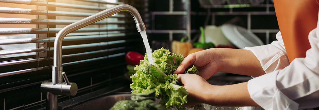 Washing Greens