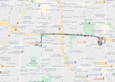 Telematics Drivosity map image
