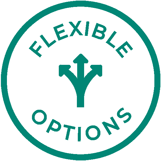 Flexible Options circle medallion